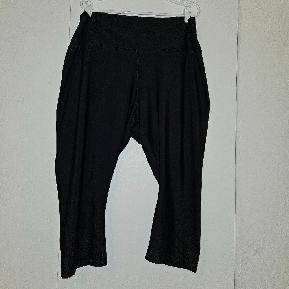 🤩3/$15! Old Navy High-Rise Go-Dry Black Leggings (4X)